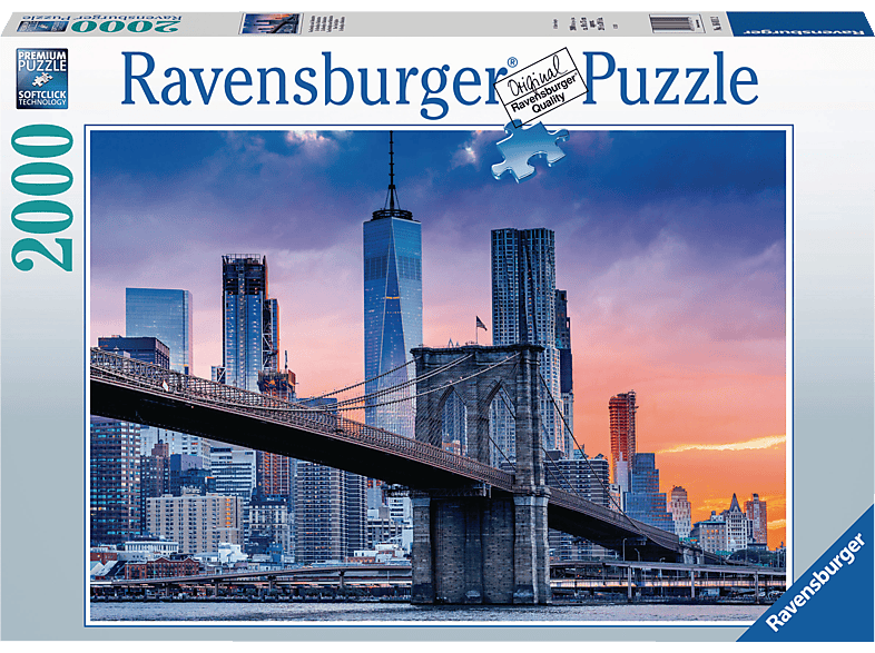 Ravensburger Von Brooklyn nach Manhatten 2000 Teile (Ab 14 Jahren) Puzzle