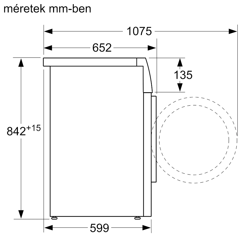 BOSCH WTH85202BY Hőszívattyús szárítógép
