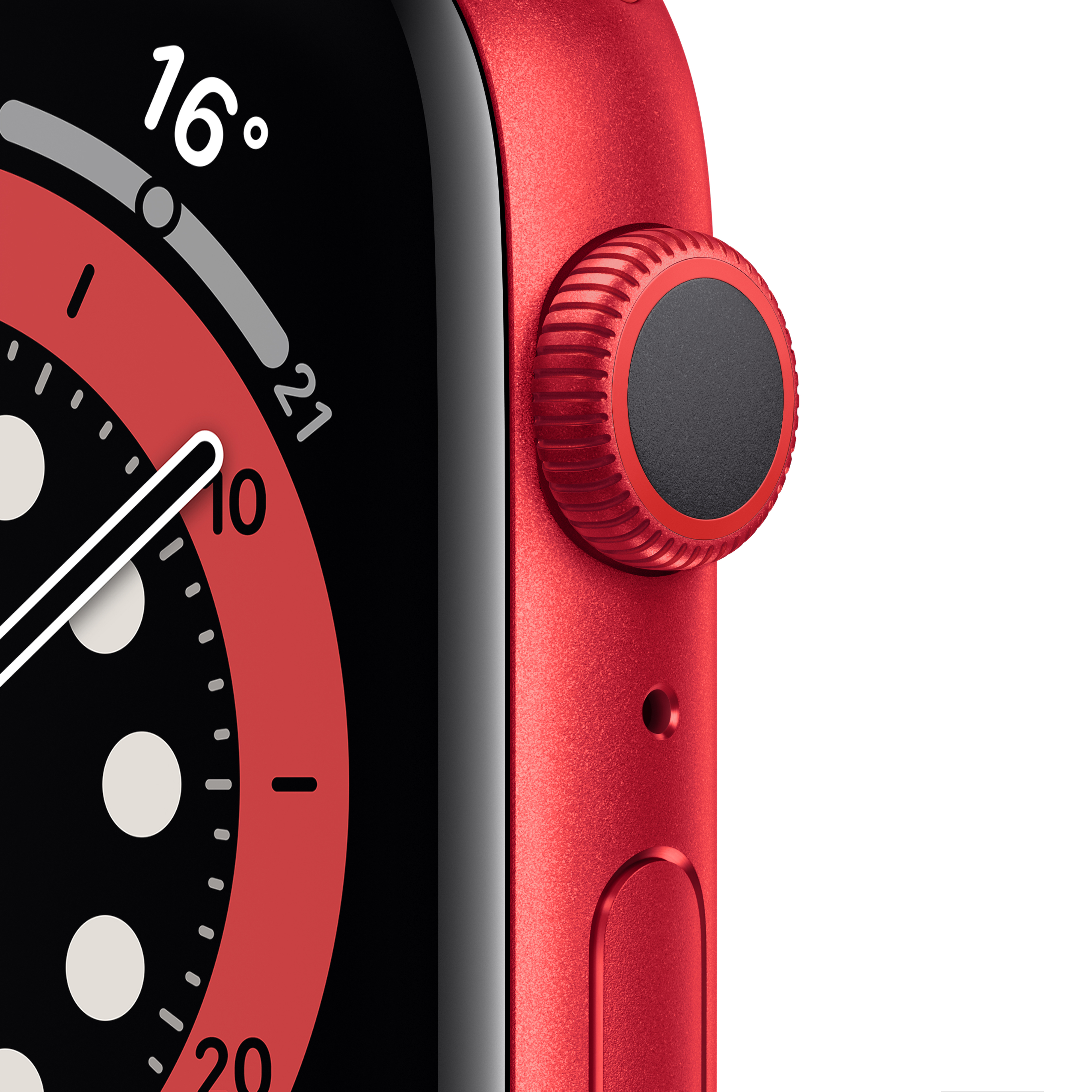 APPLE Watch Series 6 GPS 44mm Aluminium Case Sport Band Akıllı Saat Kırmızı