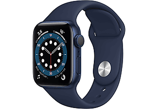 APPLE Watch Series 6 GPS, 40mm Aluminium Case Sport Band Akıllı Saat Mavi