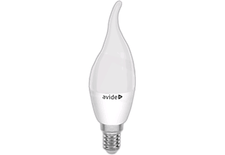 AVIDE LED Candle Flame 6W E14 NW 4000K 470 lumen