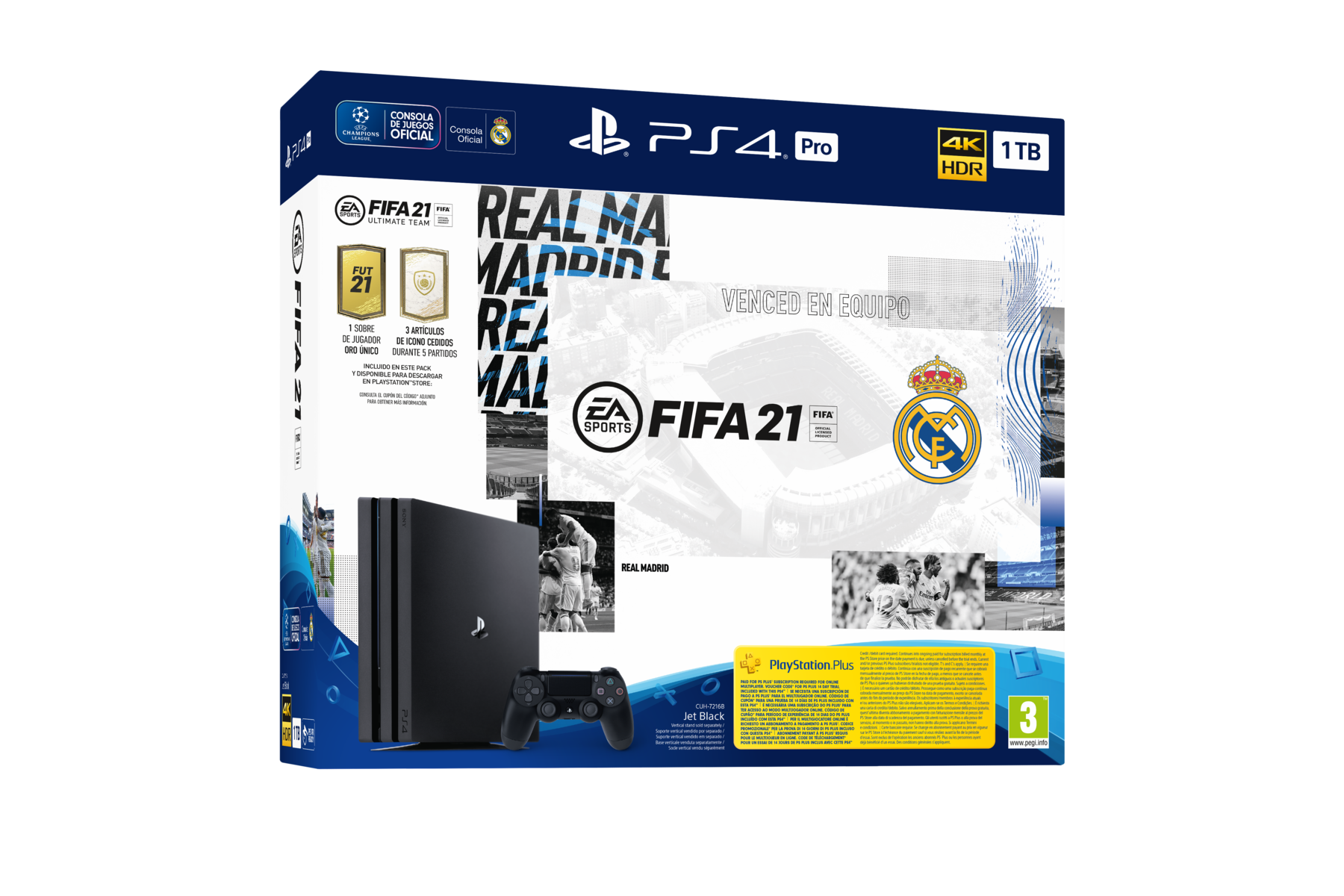 Consola - PS4 Pro 1 TB + FIFA 21