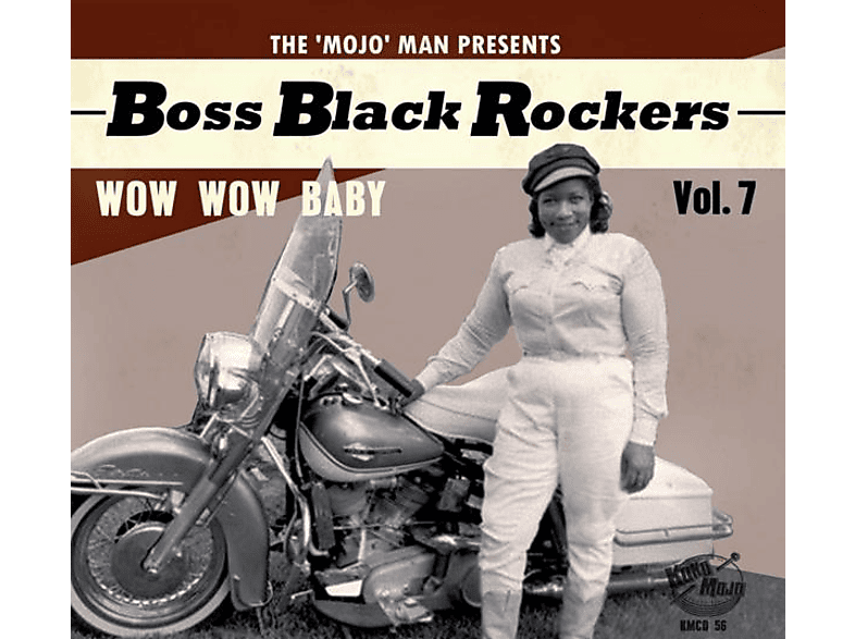 VARIOUS - BOSS BLACK ROCKERS VOL.7- WOW WOW BABY  - (CD)