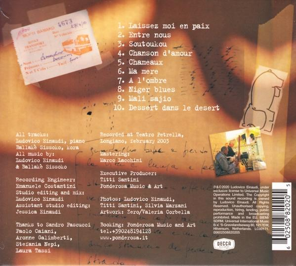 Ludovico Einaudi - Diario Mali  - (CD)