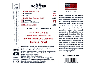 Gill/Orhon/Siffert/Royal Philharmonic Orchestra - CELLO CONCERTO/DOUBLE BASS CONCERTO  - (CD)