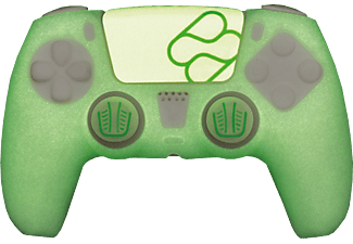 BLADE Silicone Skin + Grips + Touchpad Sticker - Pelle in silicone + impugnature + adesivo per touchpad (Verde/Grigio)