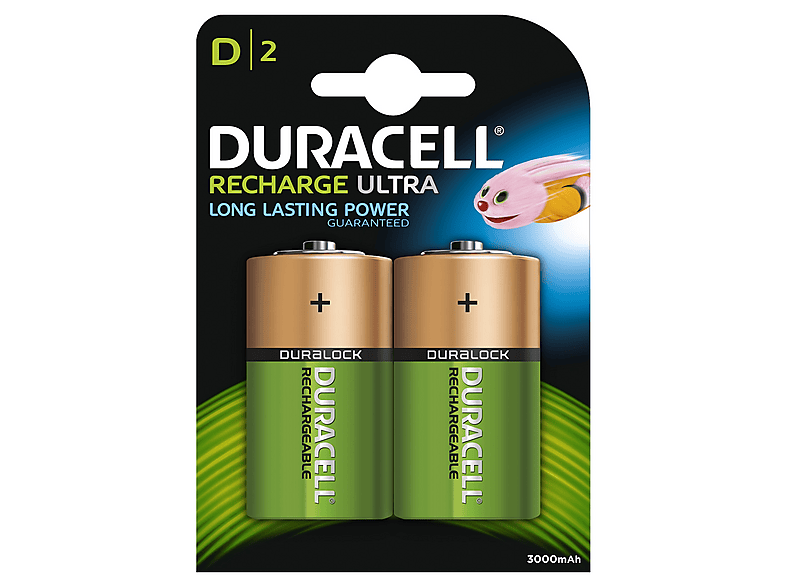 Duracell D Recharge Ultra Batterien 3000 mAh, 2er Pack; Akkus — Foto 4 von 5