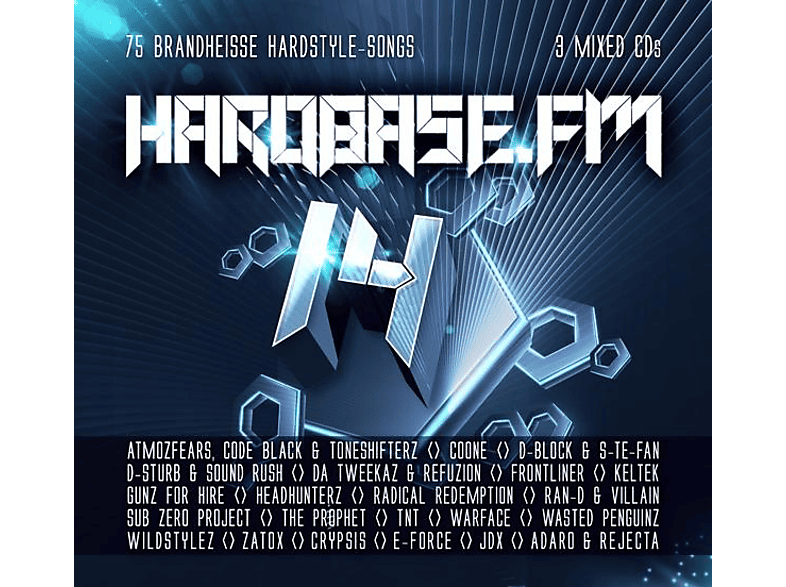 VARIOUS - - 14 HARDBASE.FM (CD)