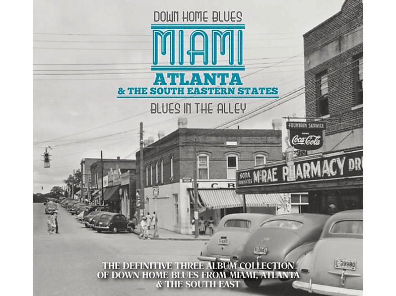 VARIOUS - Down Home Blues-Miami,Atlanta And The South Easte  - (CD)