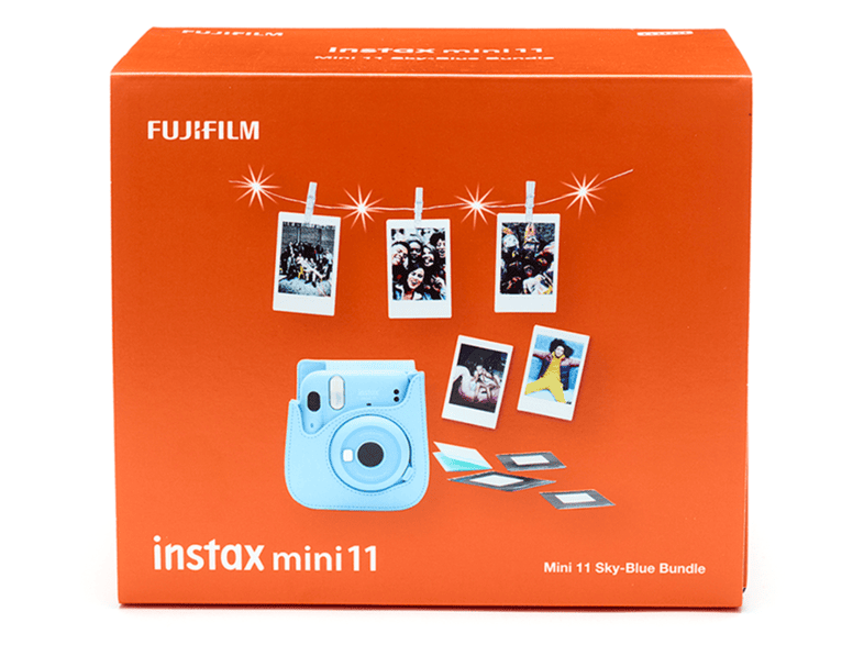 Fujifilm Instax Mini 11 Sky Blue Bundle Kopen Mediamarkt