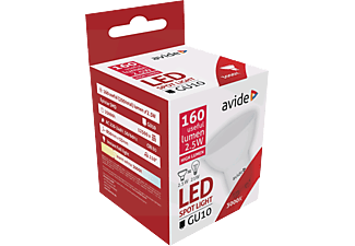 AVIDE LED Spot Alu+plastic 2.5W GU10 110° WW 3000K