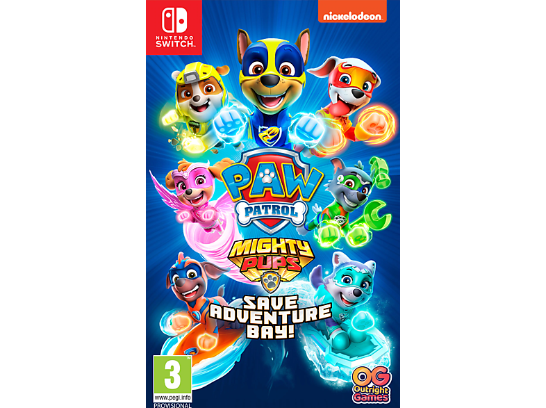 Namco Paw Patrol: Mighty Pups Save The Adventure Bay Fr/nl Switch