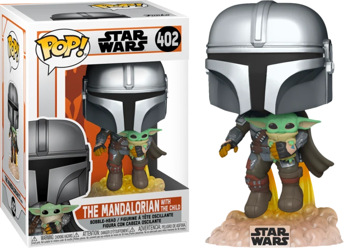 FUNKO POP Funko Star Wars: The Mandalorian - With Child figura