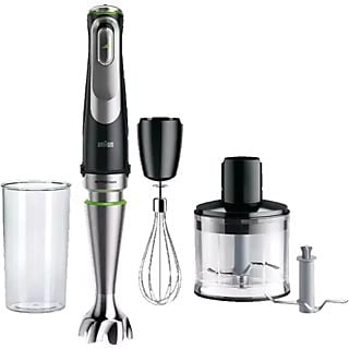 BRAUN MQ 9135XI - Mixer ad immersione (Noir/Acier inoxydable)