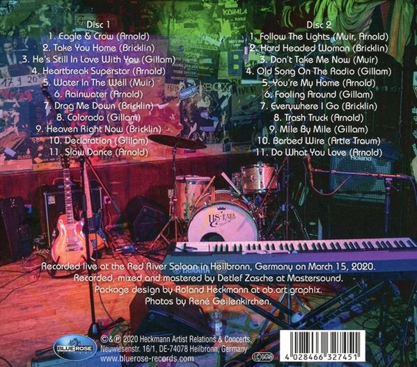 Us Rails - Last Call At (CD) - Saloon River