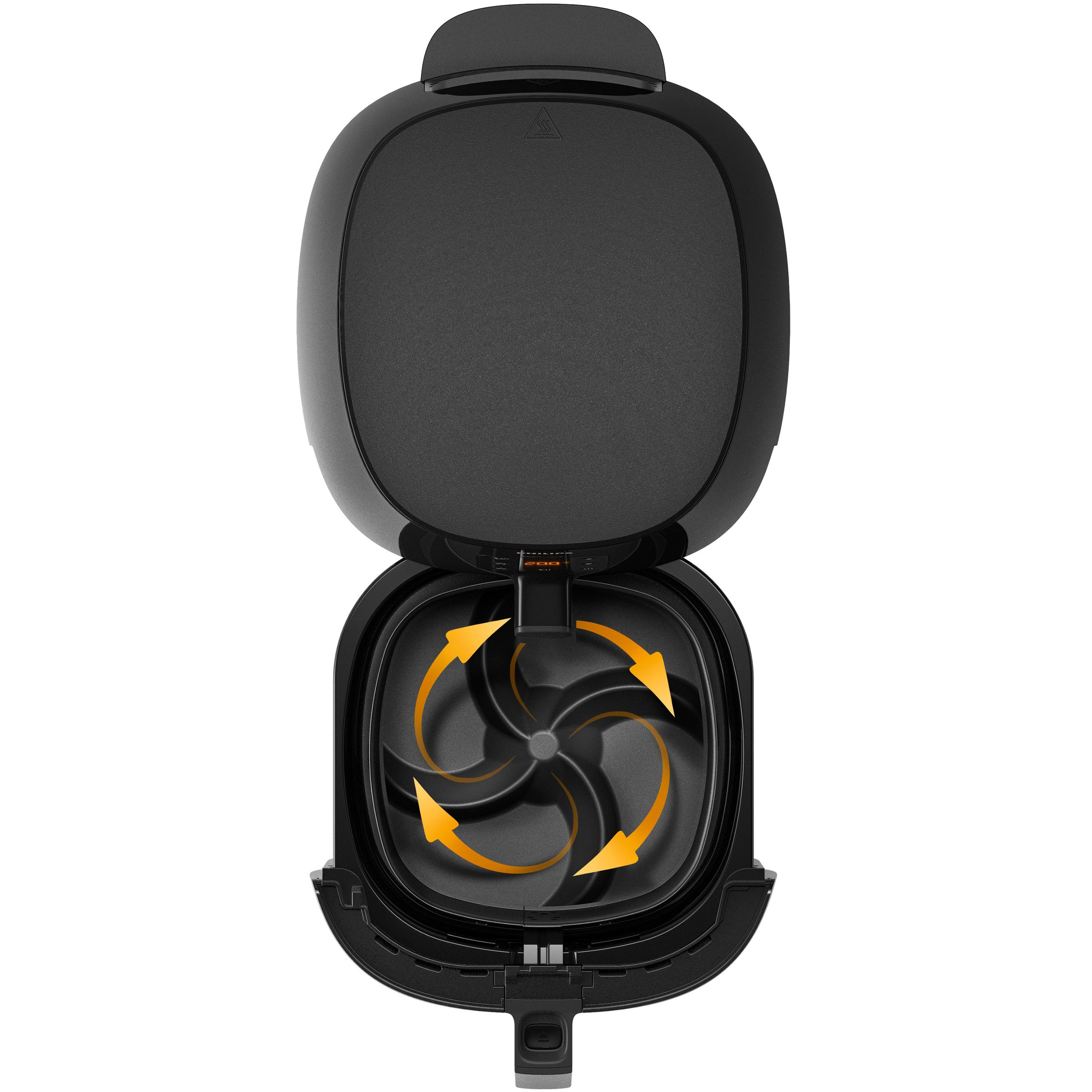 PHILIPS Heißluftfritteuse Airfryer XL Essential HD9260/90, schwarz Heißluftfritteuse (1200 g, 1900 Watt, Schwarz)