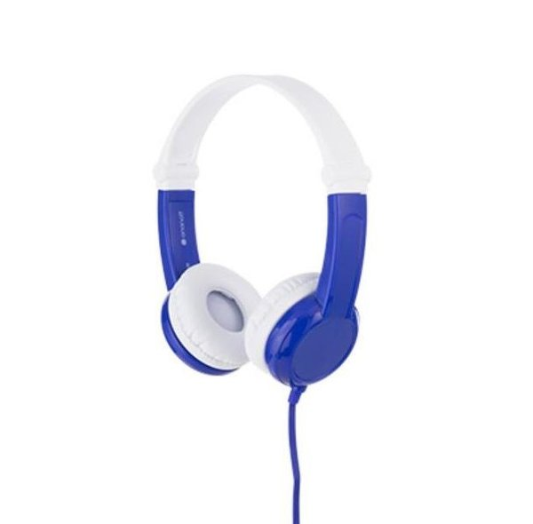 BUDDYPHONES Connect Çocuk Kulak Üstü Kablolu Kulaklık Mavi