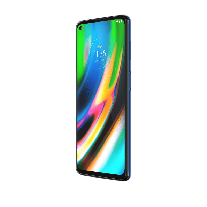 Móvil - Motorola Moto G9 Plus, Azul, 128 GB, 4 GB, 6.8", Full HD+, Snapdragon™ 730G, 5000 mAh, Android
