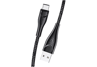 USAMS SJ395USB01 2M USB-C adat és töltőkábel