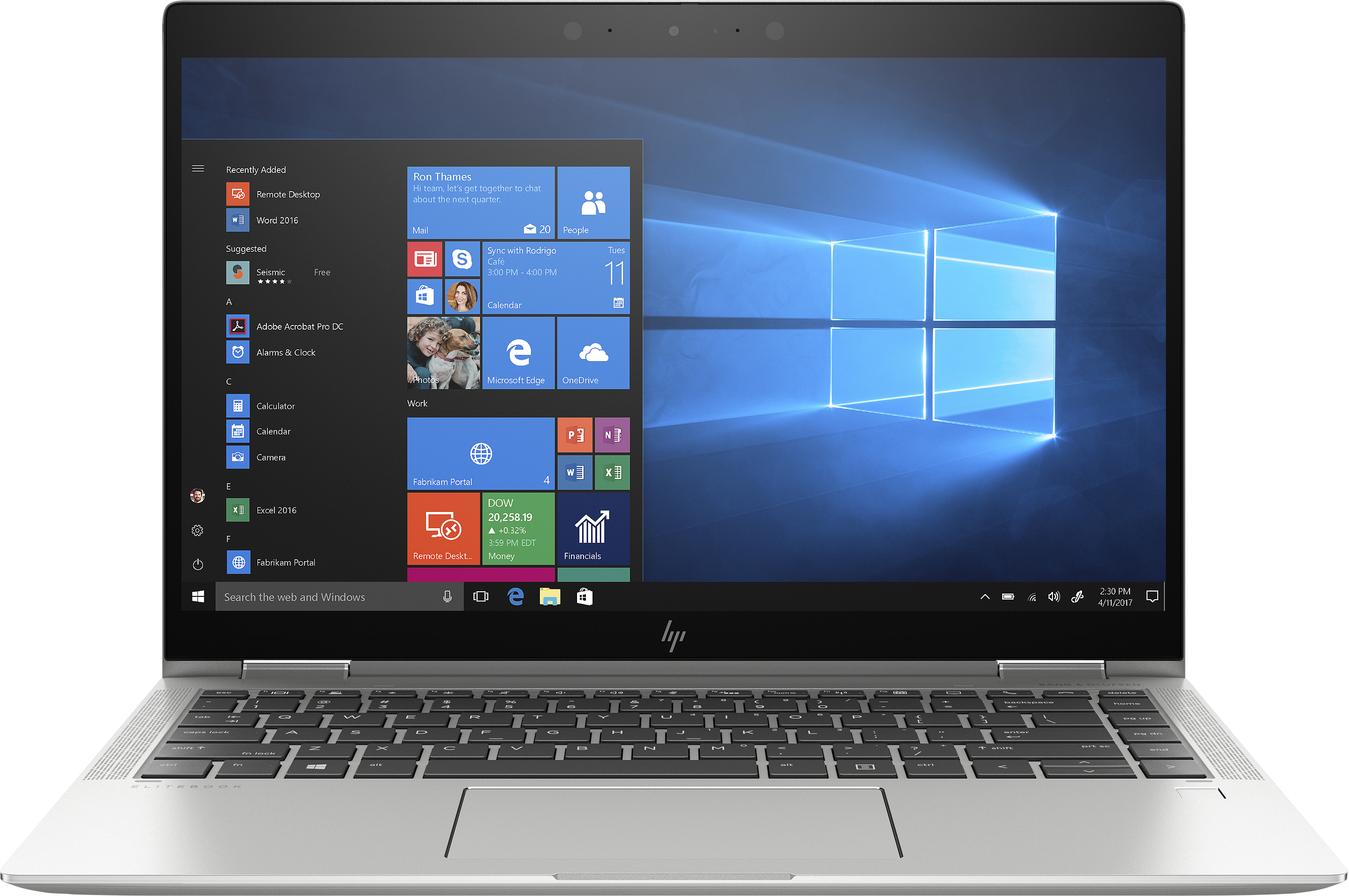 HP - B2B EliteBook x360  - 14 Zoll - Intel® Core™ i7 i7-8565U - 16 GB - 512 GB - Intel® UHD 620 - Windows 10 Pro (64 Bit)