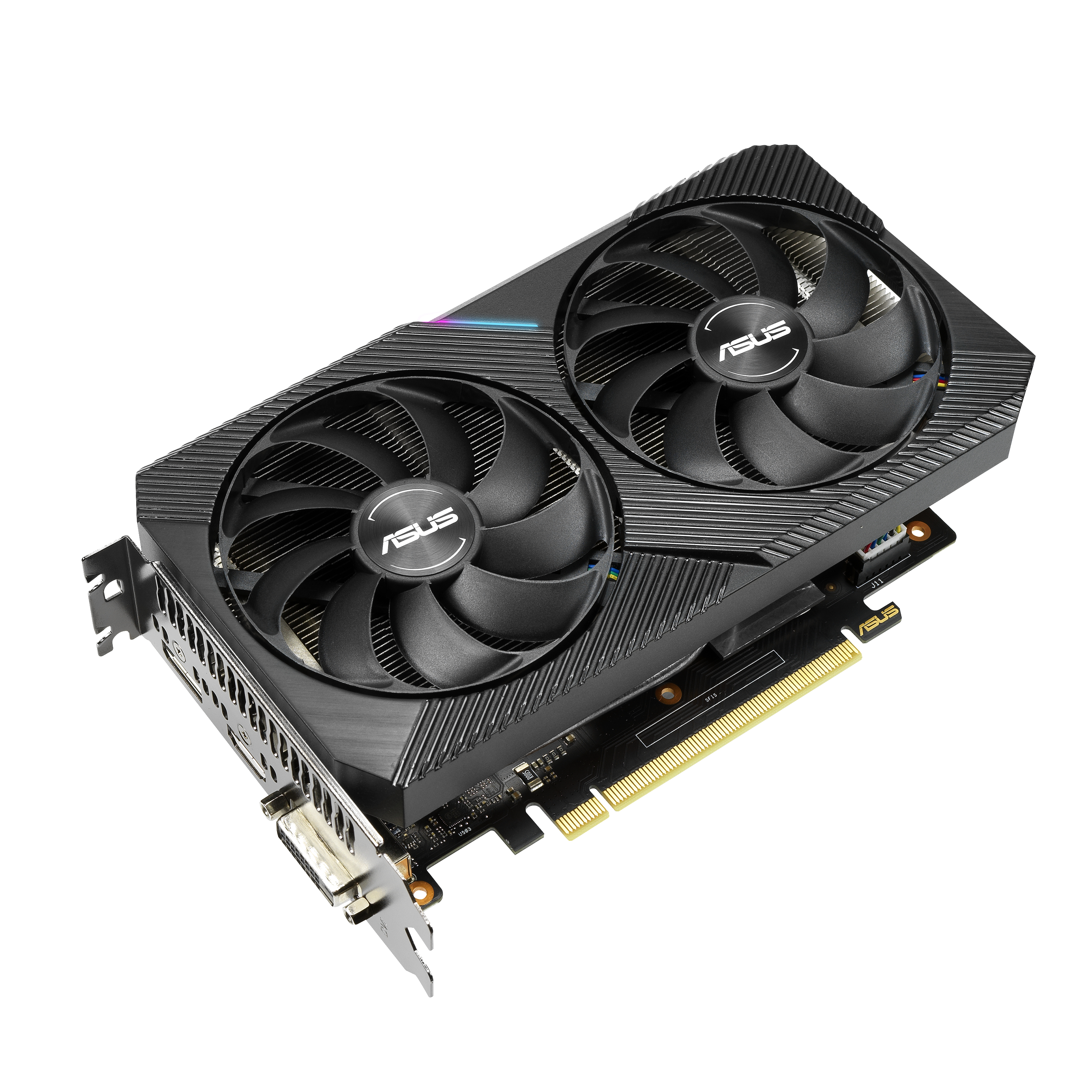 ASUS 90YV0CJ5-M0NA00 DUAL-RTX2060-O6G-MINI (NVIDIA, Grafikkarte)