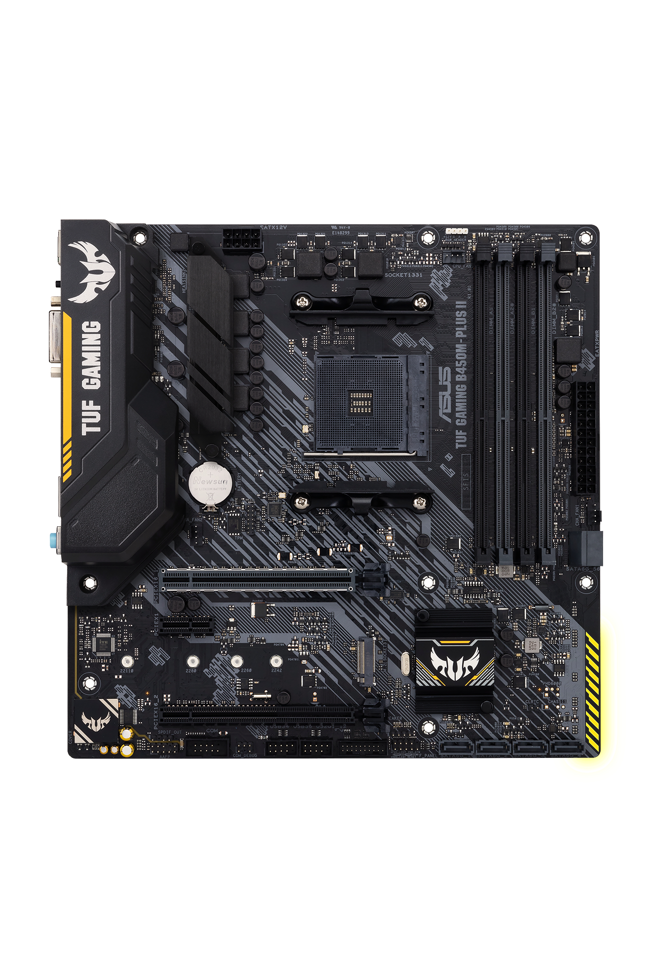 ASUS 90MB1620-M0EAY0 TUF GAMING B450M-PLUS II Gaming-Mainboard schwarz