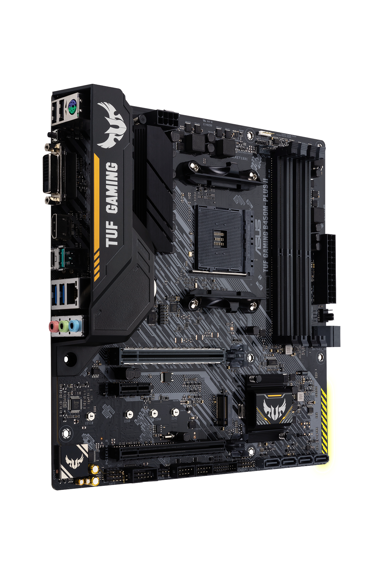 ASUS 90MB1620-M0EAY0 TUF GAMING B450M-PLUS II Gaming-Mainboard schwarz