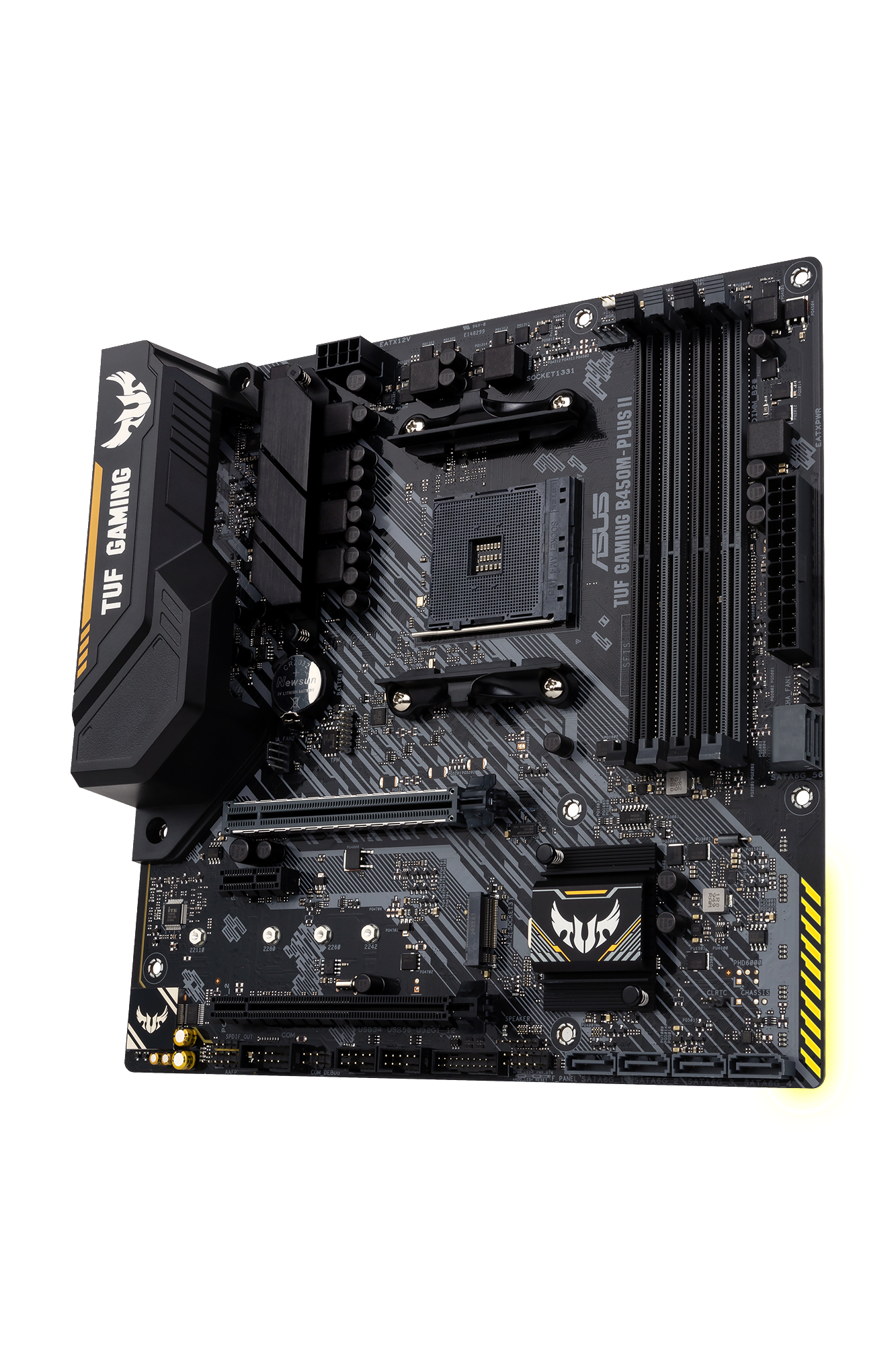 ASUS 90MB1620-M0EAY0 TUF GAMING B450M-PLUS II Gaming-Mainboard schwarz