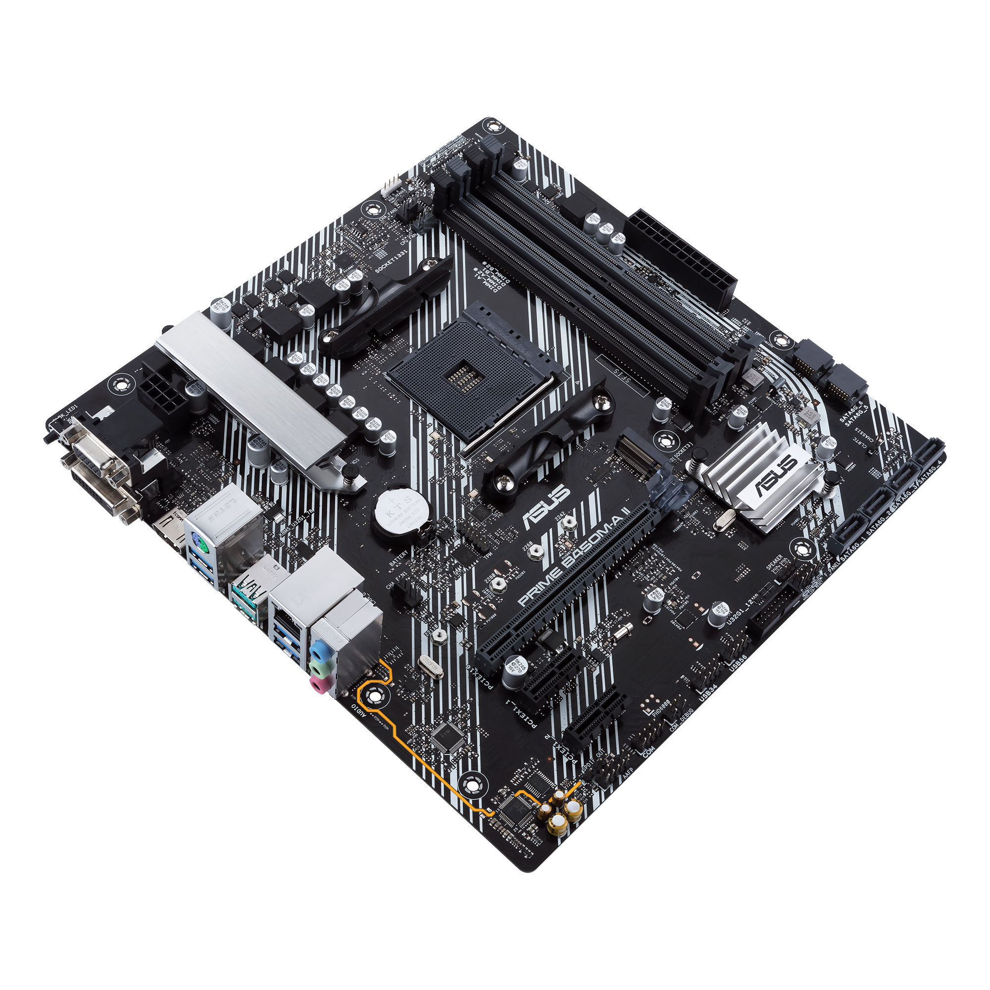 ASUS 90MB15Z0-M0EAY0 PRIME B450M-A II Mainboard Schwarz
