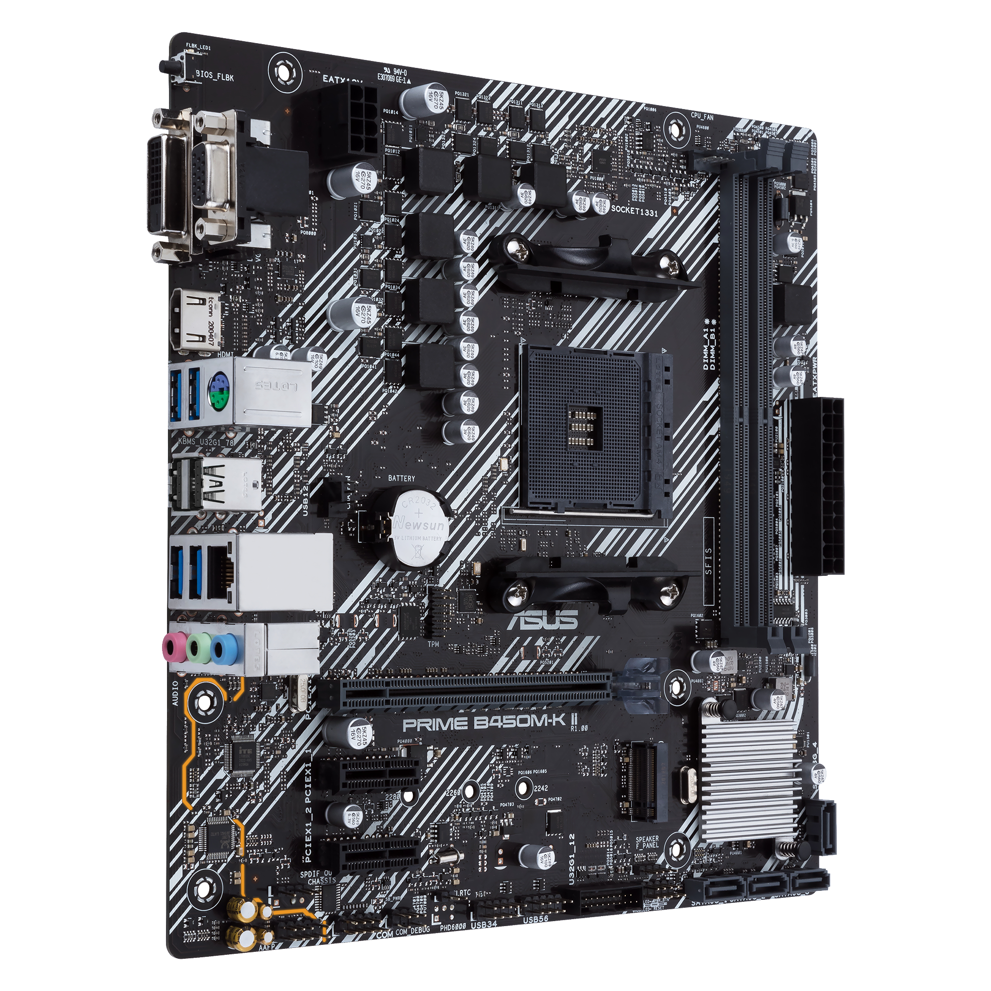ASUS 90MB1600-M0EAY0 PRIME B450M-K II schwarz