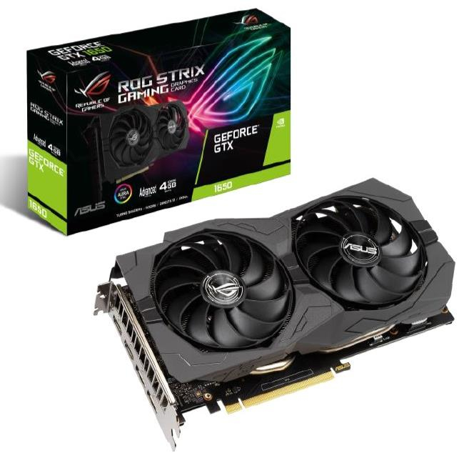 ASUS ROG-STRIX-GTX1650-A4GD6-GAMING (NVIDIA, Gaming-Grafikkarte)