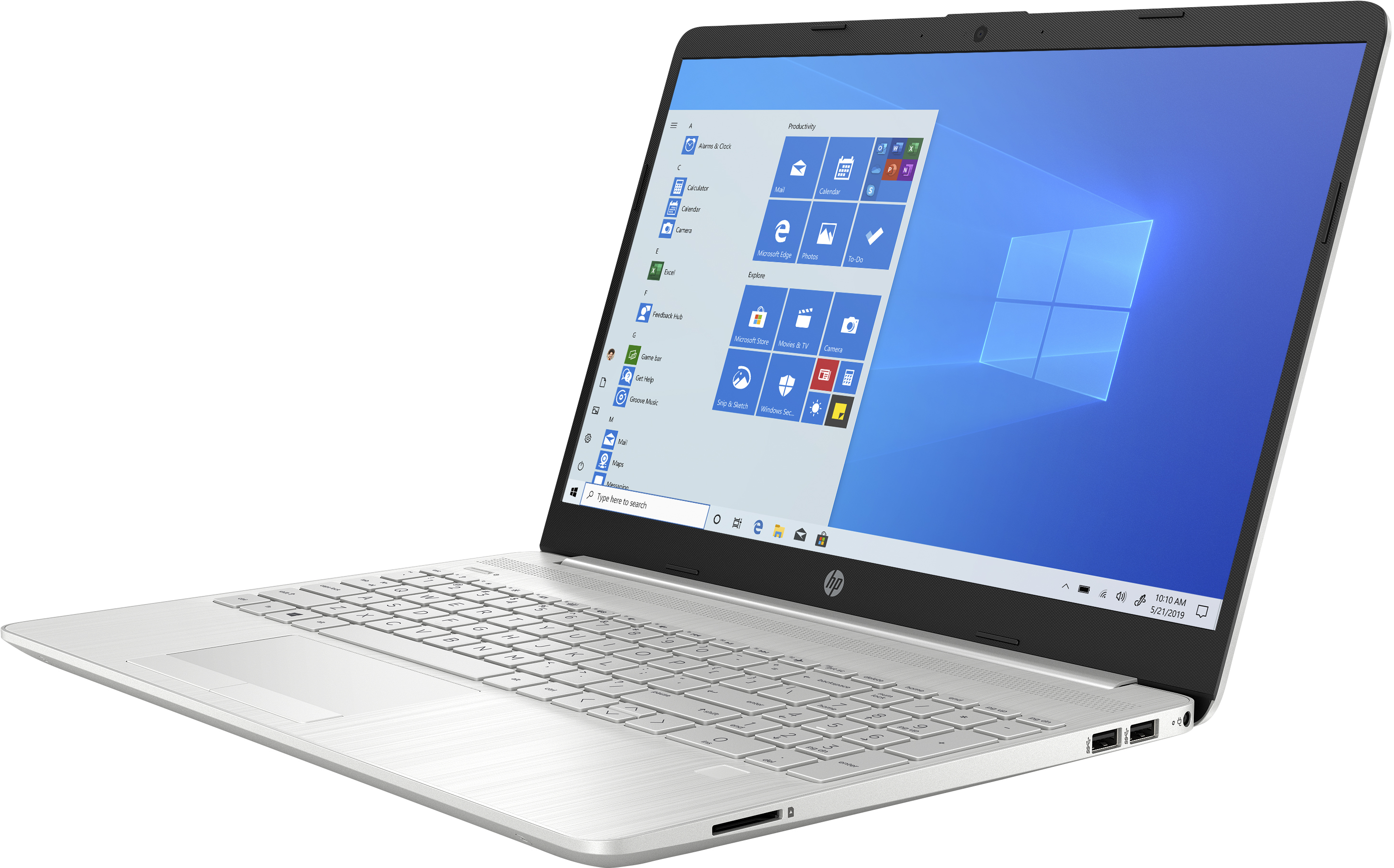 HP 15-dw2373ng - 15,6 Zoll - Intel® Core™ i7 i7-1065G7 - 8 GB - 256 GB - Intel® Iris® Plus Graphics - Windows 10