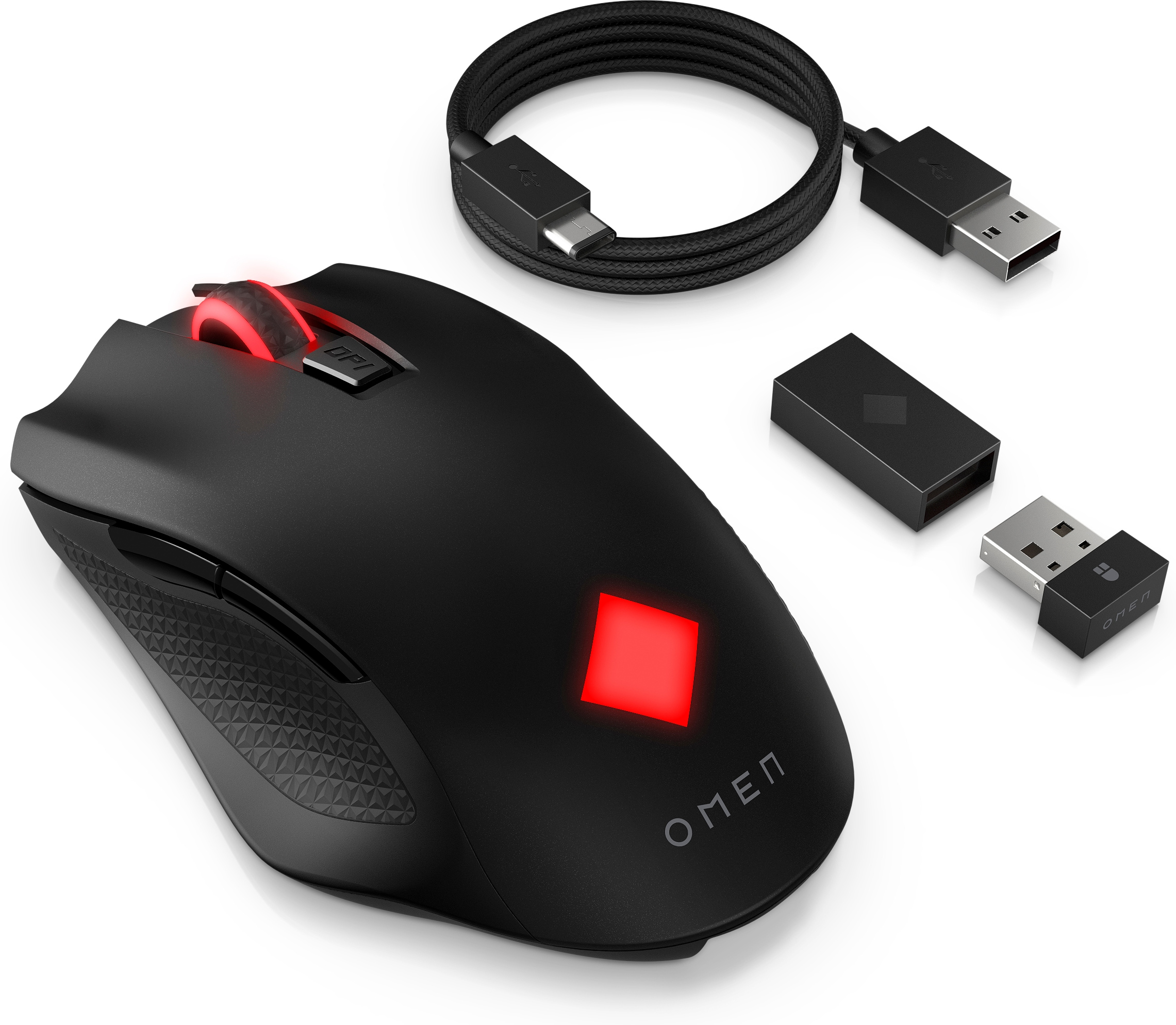 HP OMEN Vector Wireles Gaming-Maus, Schwarz