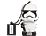 TRIBE FD030513 Star Wars Stormtrooper The Last Jedi design pendrive