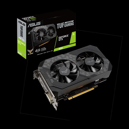 ASUS GeForce TUF GTX 1650 4GD6 Gaming (90YV0EH1-M0NA00) (NVIDIA, Grafikkarte )