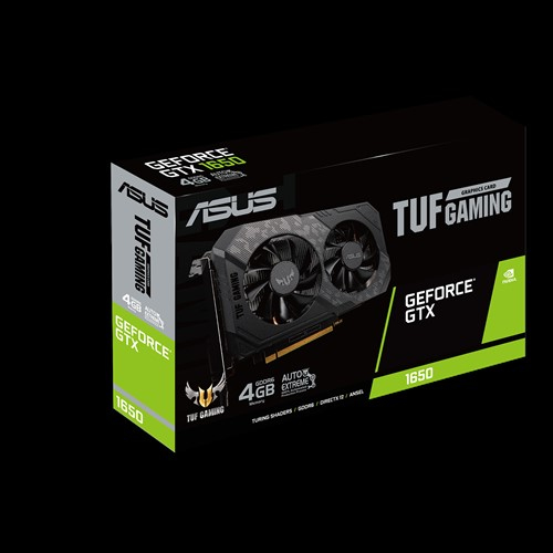 ASUS GeForce TUF GTX 1650 4GD6 Gaming (90YV0EH1-M0NA00) (NVIDIA, Grafikkarte )