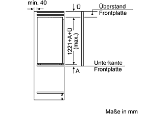 BOSCH KIL 42 AF F0 Serie 6 Kühlschrank (F, 1221 mm hoch, k.A.)
