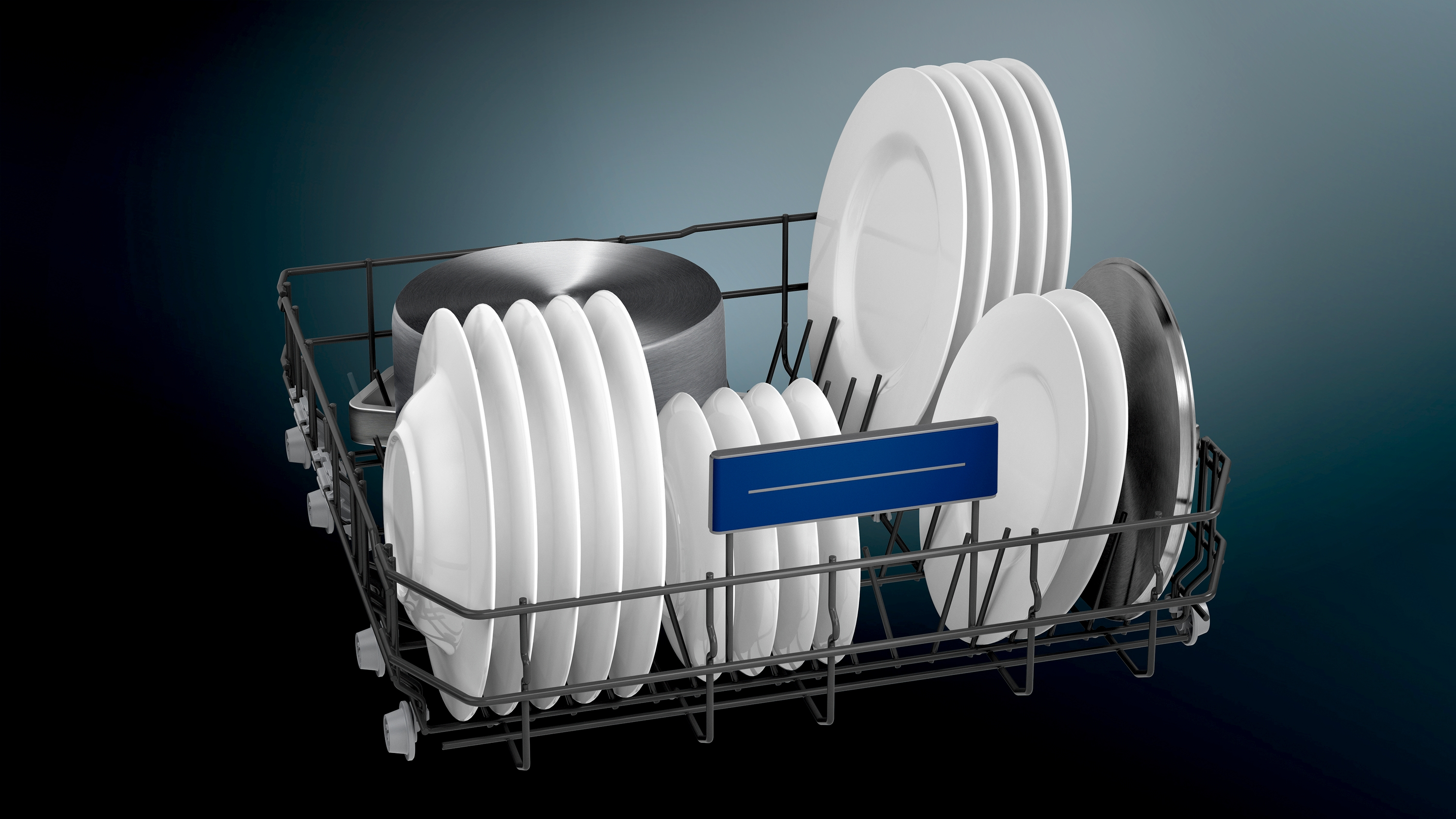 Lavavajillas integrable - Siemens SN73HX48VE, 13 servicios, 6 programas, 60 cm, HomeConnect, Inox