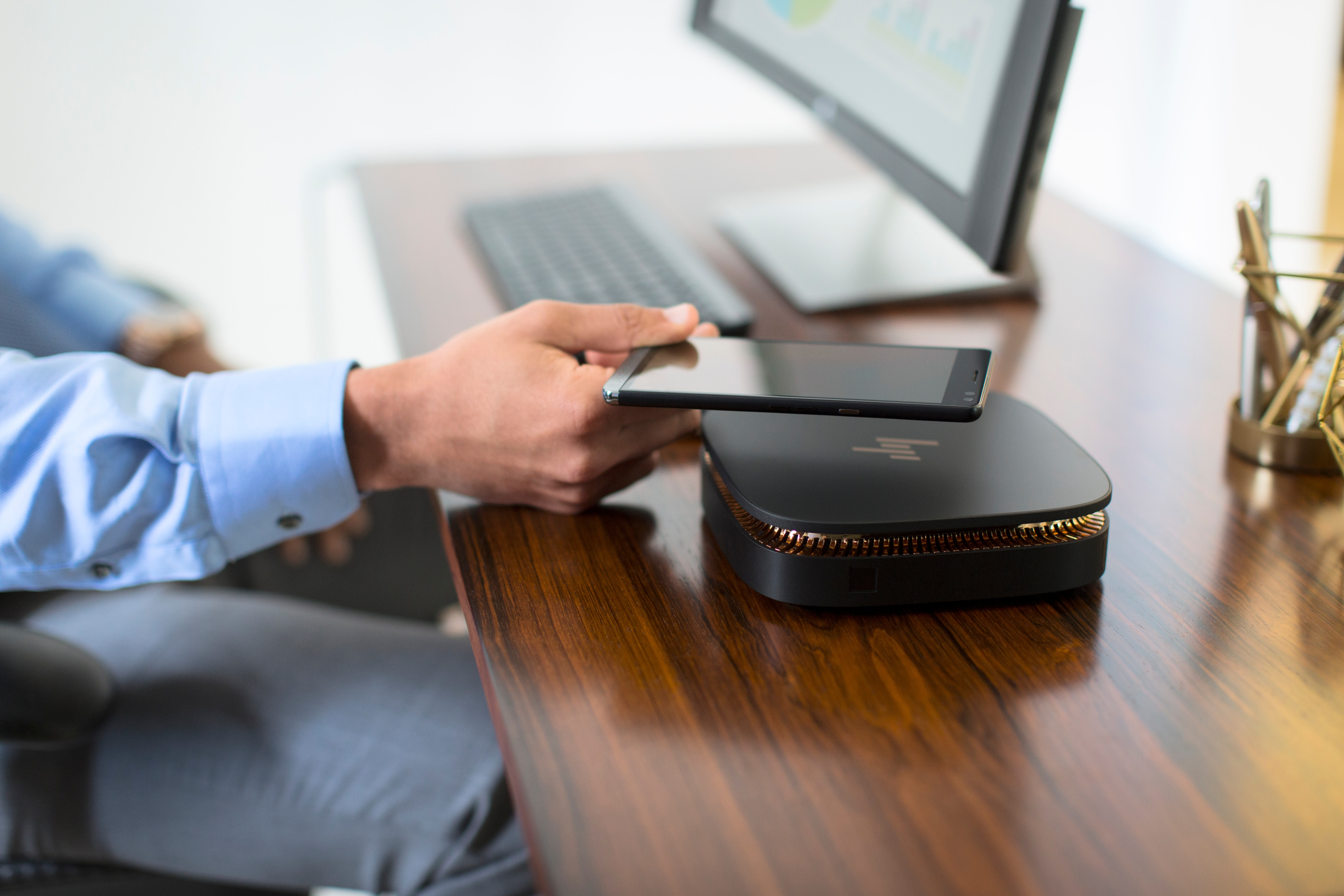 HP - B2B Elite Slice - Intel® Core™ i3 i3-6100T - 4 GB - 500 GB
