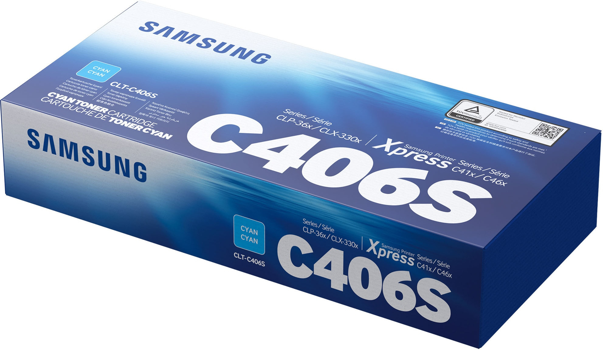 SAMSUNG CLT-C 406 S/ELS Laser Cyan (CLT-C 406 S/ELS)