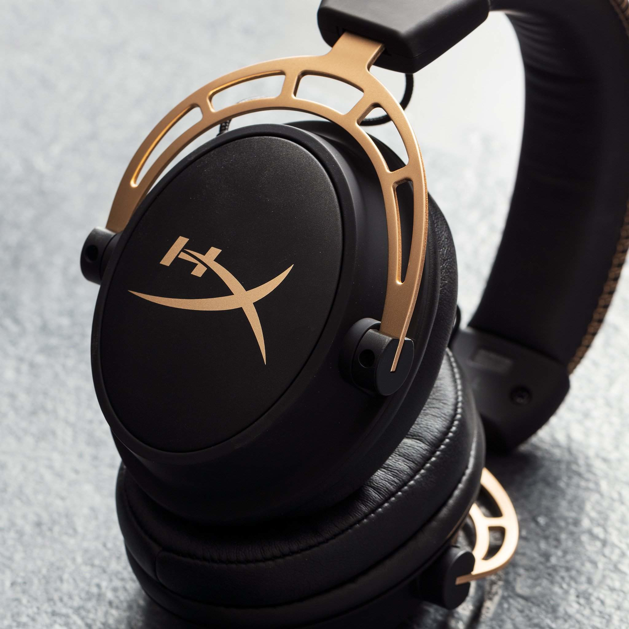 HYPERX Cloud Alpha, Over-ear Gaming Headset Schwarz/Gold