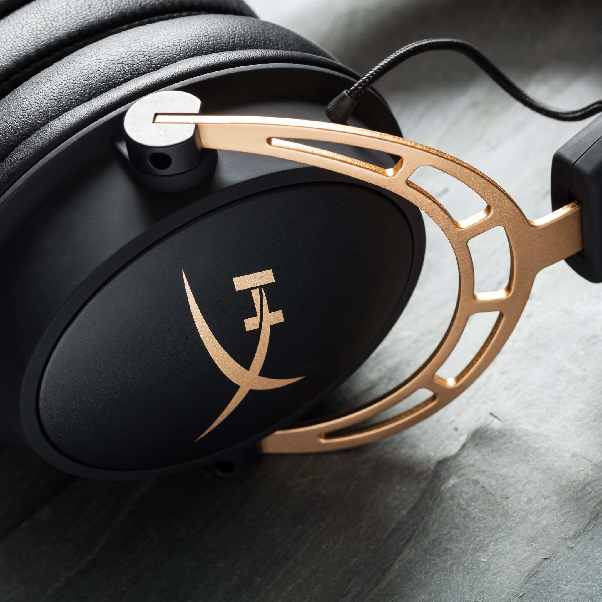HYPERX Cloud Alpha, Over-ear Gaming Headset Schwarz/Gold