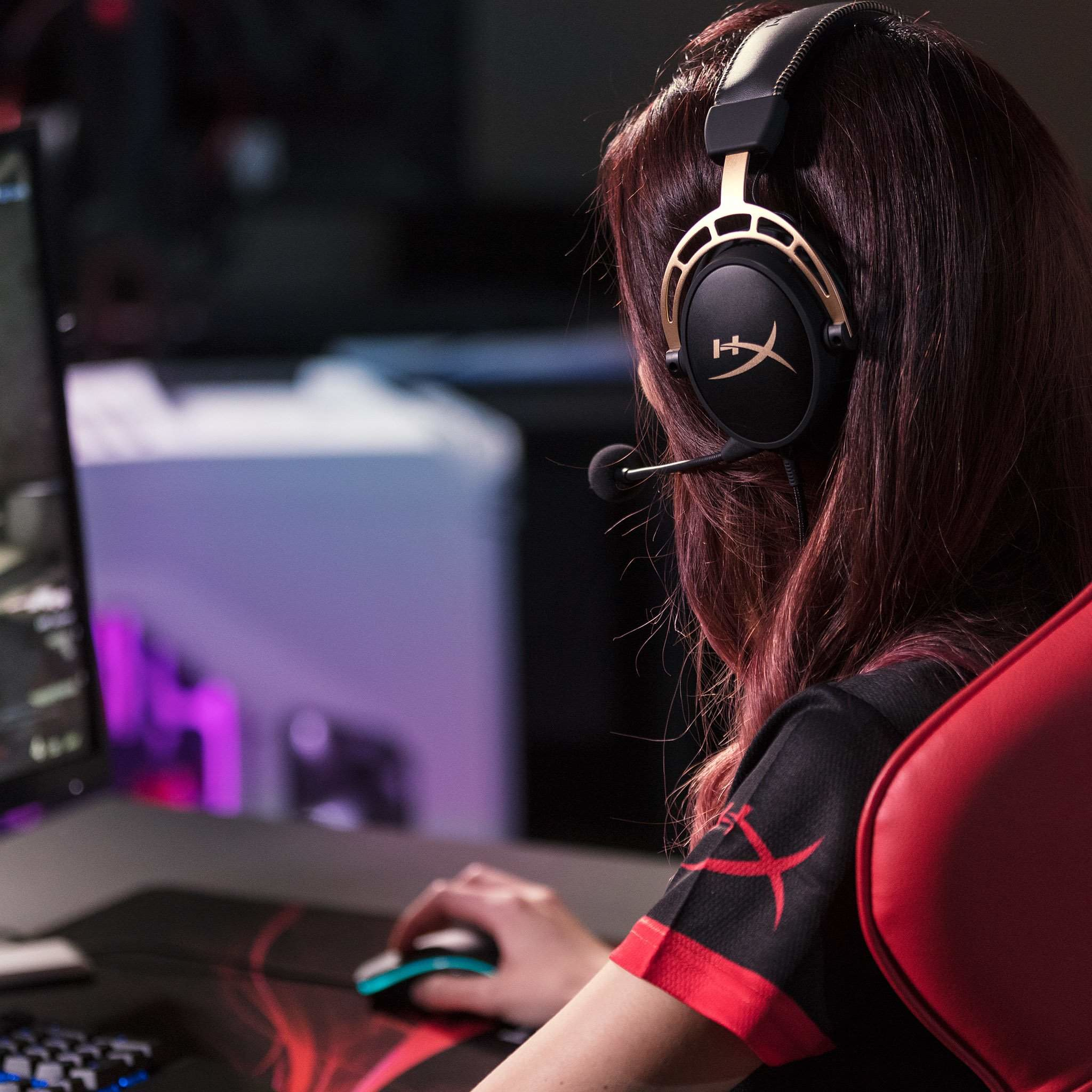 HYPERX Cloud Alpha, Over-ear Gaming Headset Schwarz/Gold