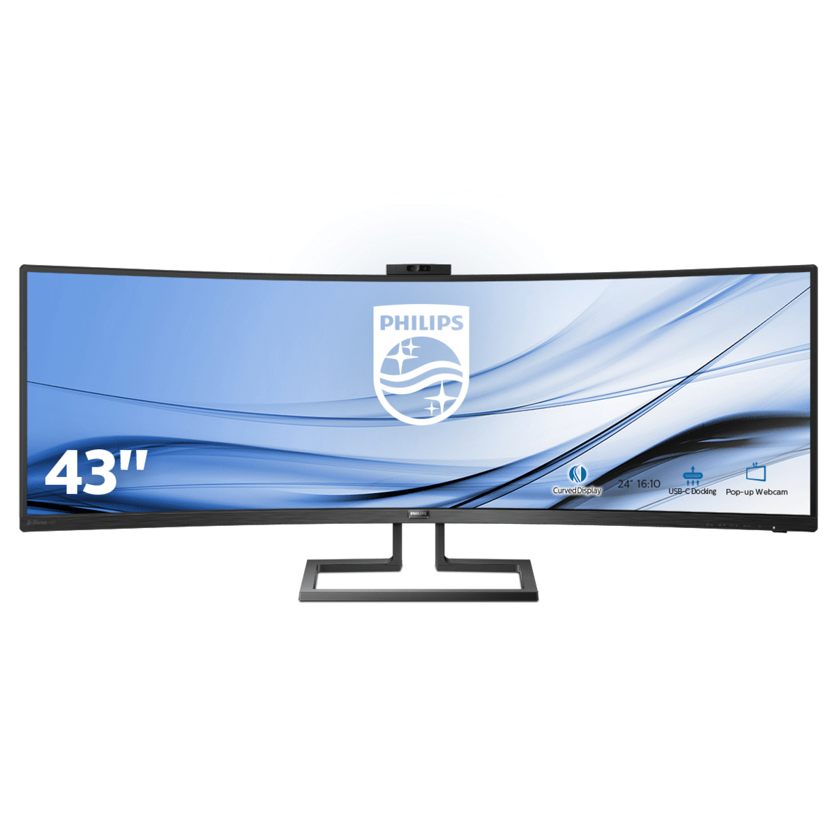 PHILIPS 439P9H 43 Zoll  HDR 4K  Gaming Monitor  4 ms Reaktionszeit  