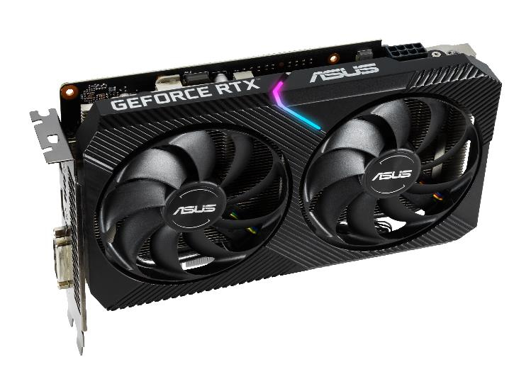 ASUS 90YV0CJ5-M0NA00 DUAL-RTX2060-O6G-MINI (NVIDIA, Grafikkarte)