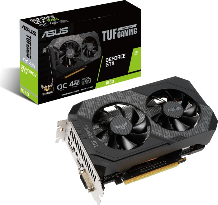 ASUS TUF-GTX1650-O4GD6-P-GAMING (NVIDIA, Grafikkarte)