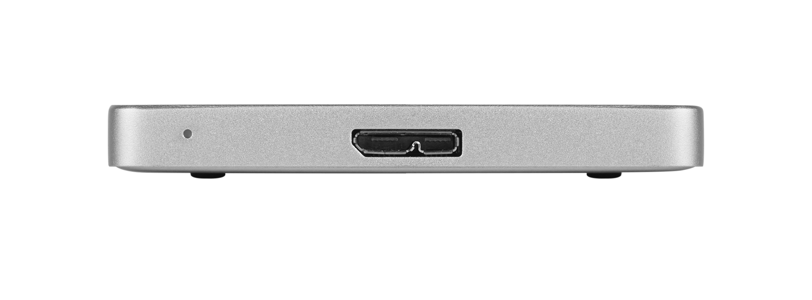 VERBATIM Verbatim Store n Go 2.5" ALU 2TB USB 3.2 Gen 1  Festplatte, 2 TB HDD, 2,5 Zoll, extern, Silber