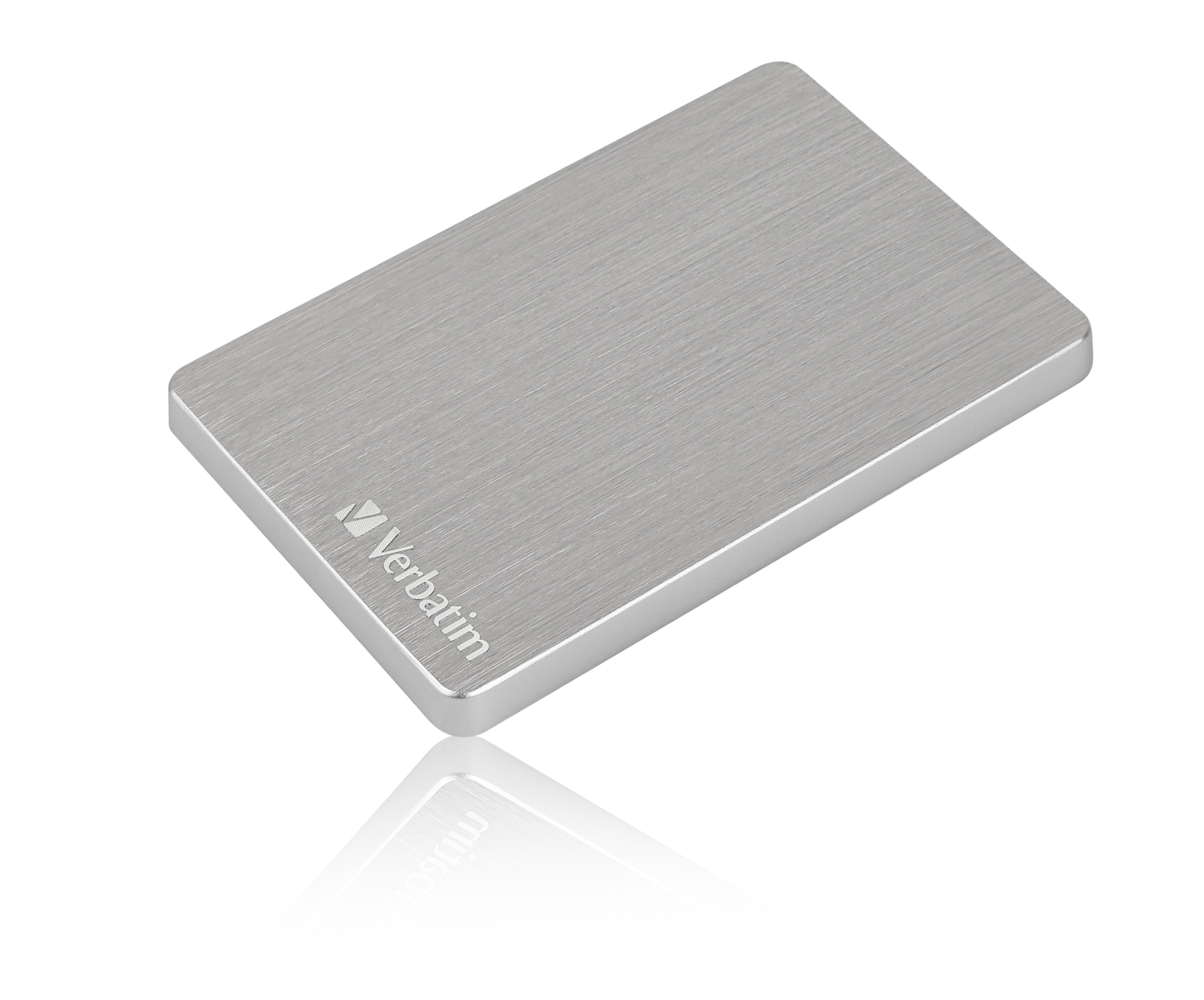 VERBATIM Verbatim Store n Go 2.5" ALU 2TB USB 3.2 Gen 1  Festplatte, 2 TB HDD, 2,5 Zoll, extern, Silber
