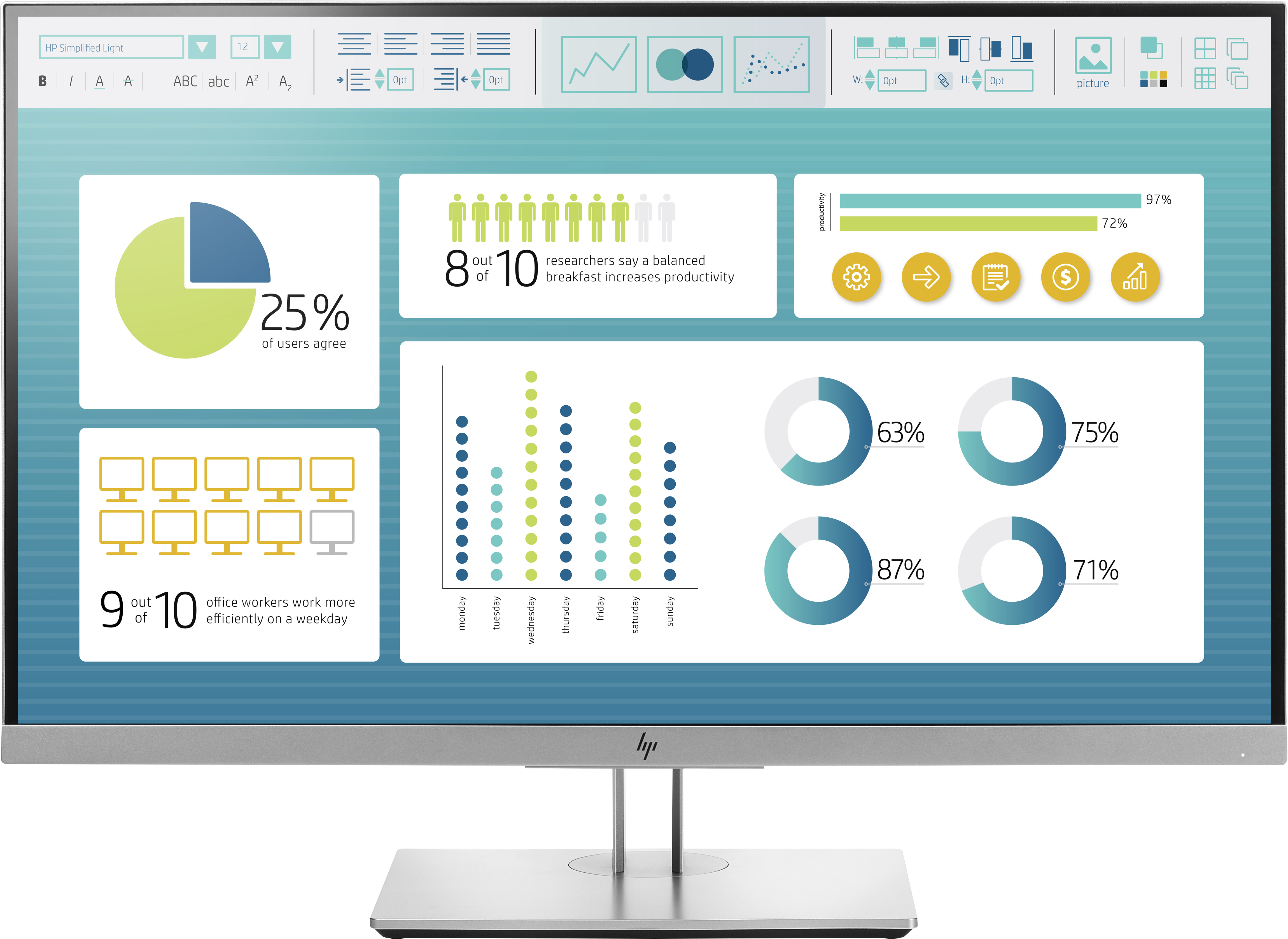 HP EliteDisplay E273