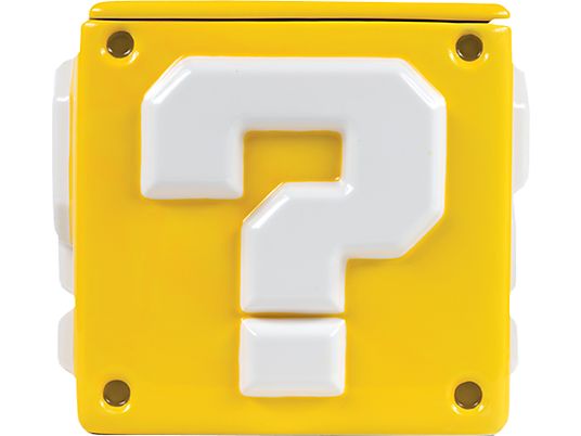 PYRAMID Question Mark Block - Aufbewahrungsbox (Gelb)